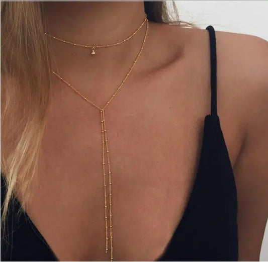 Retro Clavicle Necklace 1