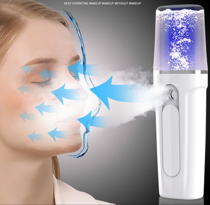 Facial Moisturizing Facial Beauty Apparatus With USB Charging Battery Bank 1