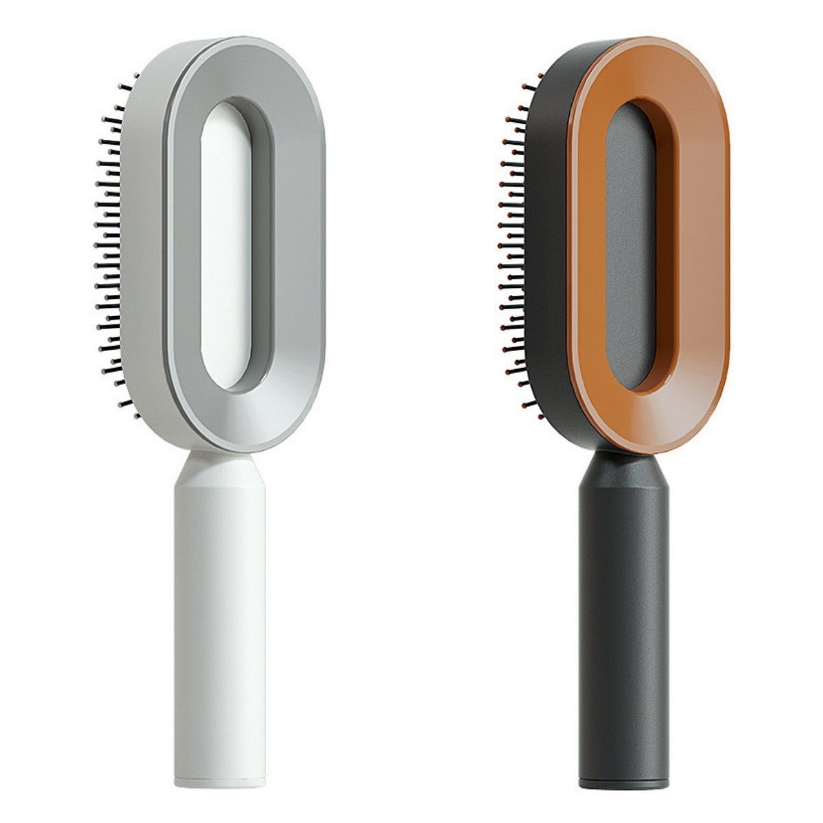 Self Cleaning Hair Brush For Women One-key Cleaning Hair Loss Airbag Massage Scalp Comb Anti-Static Hairbrush 1