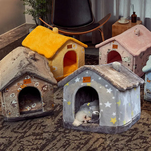 Foldable Winter Dog Villa Sleep House 1